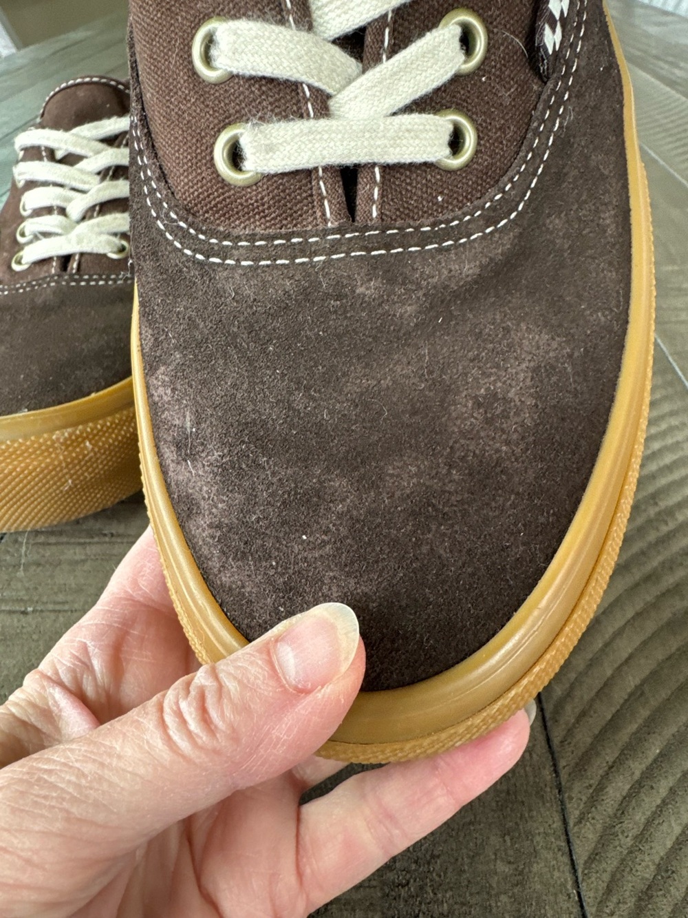Vans Skate Authentic Brown Canvas/Gum Skater Sneakers Men’s Size 10.5 (NWOT) - Picture 14 of 16